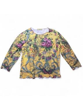 Euro style fairy y2k vintage long sleeve top